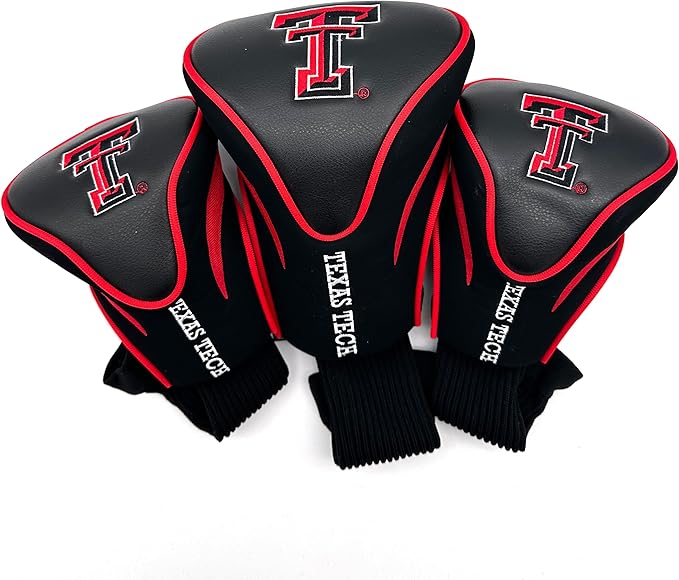 Team Golf NCAA Florida Gators Contour Golf Club Headcovers (3 Count) Numbered 1, 3, & X, Fits Oversized Drivers, Utility, Rescue & Fairway Clubs, Velour Lined for Extra Club Protection