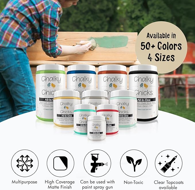 Chalky Chicks All-in-One Chalk Paint - Image 4