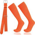 Baseball Socks and Belt Combo for Youth Adult - Softball Socks and Belt for Boys and Girls