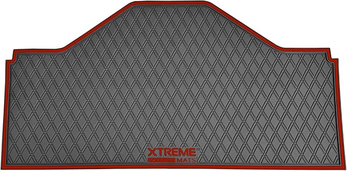 Xtreme MATS Evolution D5 Golf Cart Floor Mat Set - Rubber Double Diamond Design - Fits DMAX, D5, 2+2, 4F, 6F, Including Evolution Maverick and Ranger Trims