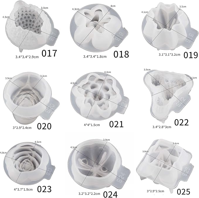 34-Piece Succulent & Resin Mold Set - Image 4