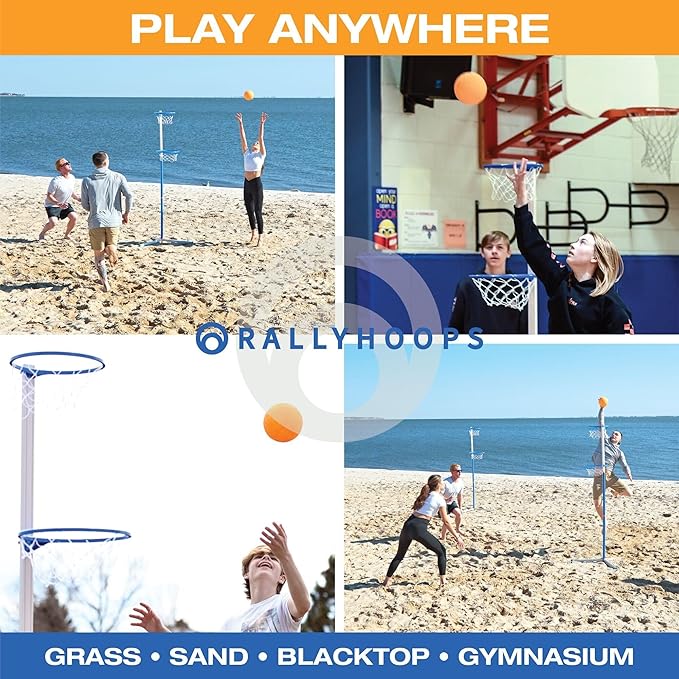 7 FT - World’s First Sports Game to Mash Volleyball & Basketball - Setup in - Image 2
