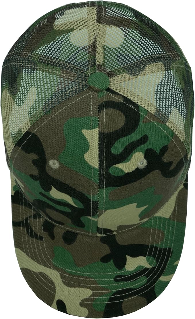 Gelante Mesh Trucker Hat Baseball Cap Structured Front Panel Wholesale LOT 12 Pack