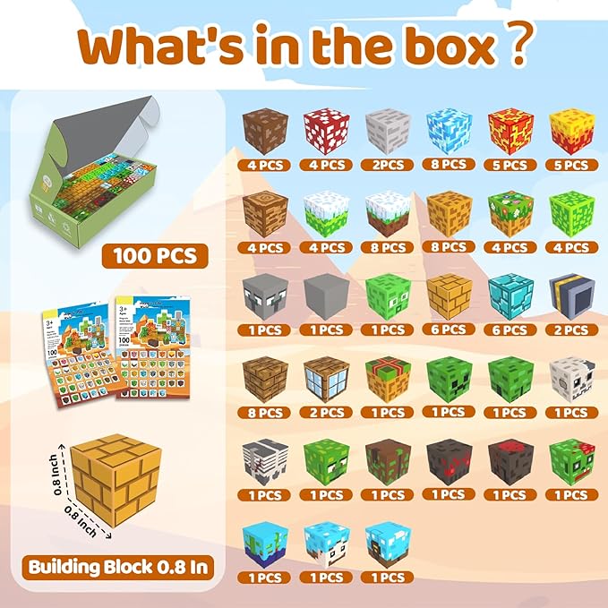 Magnetic Blocks, Stacking Magnets - Image 2
