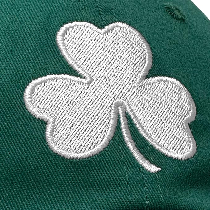 St Patricks Day hat Green Baseball Cap Shamrock Embroidered for man Women Funny