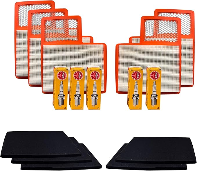 Huskey Golf Cart Tune Up Kit Compatible with Yamaha Drive2 / DR2A (2017-Up), 4 Cycle Gas, QuieTech EFI (Fuel Injected)