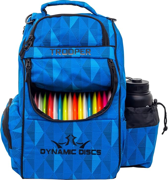 Dynamic Discs Trooper Disc Golf Bag | Large Frisbee Bags with 18+ Discs Capacity | Lightweight & Durable Backpack | Great Gifts or Disc Golf Accessories for Men | Ideal for Beginners & Pro Players