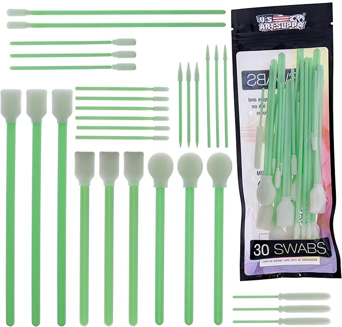 U.S. Art Supply 30 Alcohol Ink Blending Swabs by USArtSupply