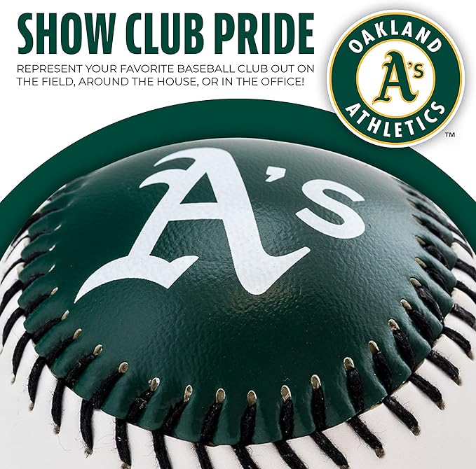 Franklin Sports MLB Team Soft Baseballs - Team Logo - Fan Shop Toy Baseball for Kids - Decoration for Desks and Office