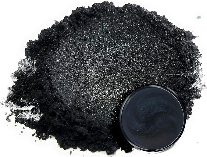 Eye Candy Premium Mica Powder Pigment “Ninja Black” Multipurpose DIY Arts and - Image 7