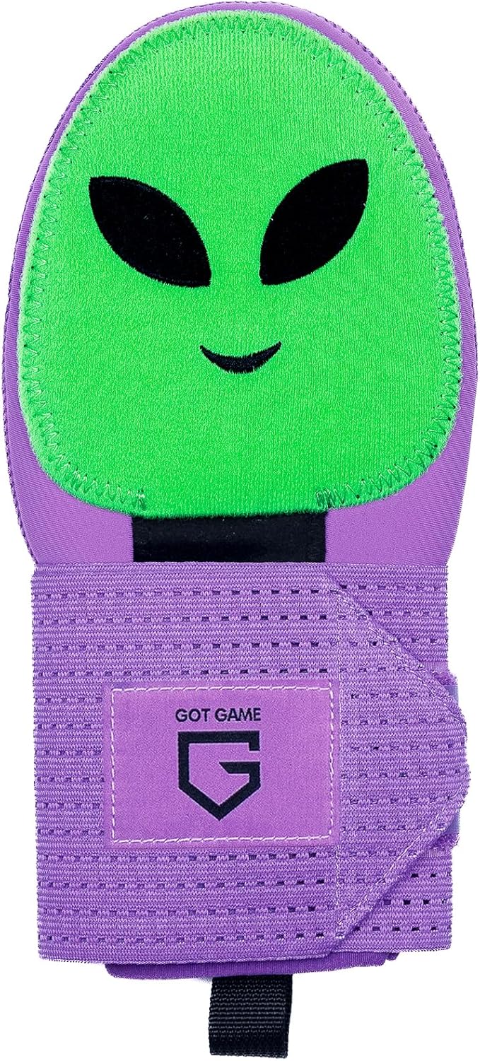Got Game Baseball Sliding Mitt - Youth and Adult Sizes - Drippy Drip Accessory Gingerbread Man, Ice Cream, Alien, Ninja, Pencil, Cowboy