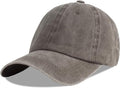LANGZHEN Unisex Baseball Cap 100% Cotton Fits Men Women Washed Denim Adjustable Dad Hat