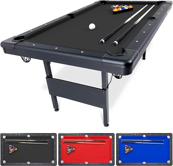 GoSports 6, or 8 ft Billiards Tables by GoSports