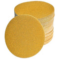 6-Inch No-Hole Hook and Loop Sanding Discs 60-Grit, Random Orbital Sandpaper by Aiyard