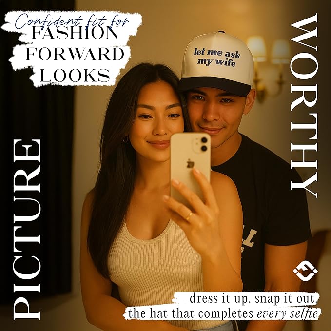 Funky Junque Trucker Hat Women Men 2-Tone Baseball Cap – Vintage Western Style Embroidered Snapback, Premium Cotton Blend