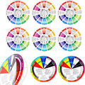 Nezyo 10 Pieces Color Paint Wheel Chart by Nezyo