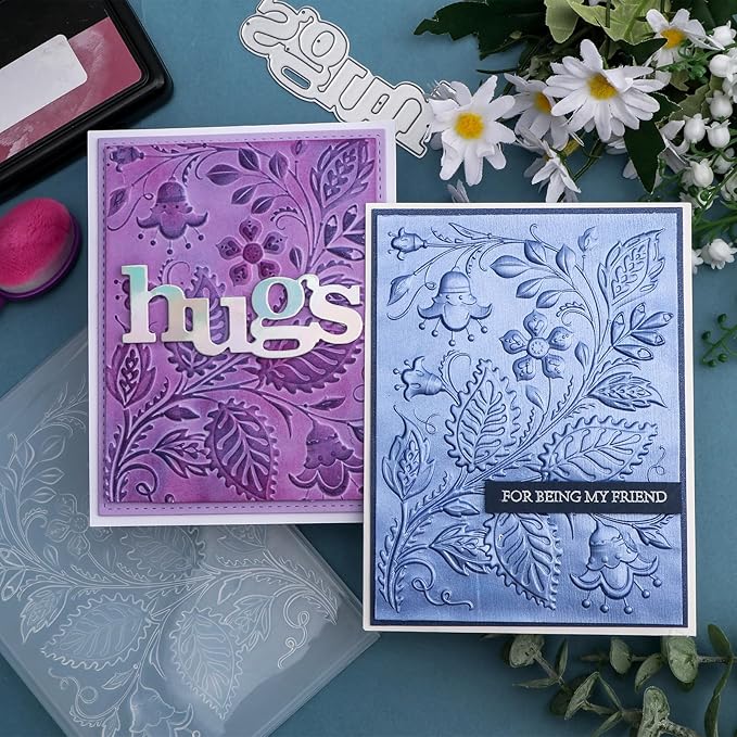 BAOFALI 3D Morning Glory Embossing Folders - Image 4