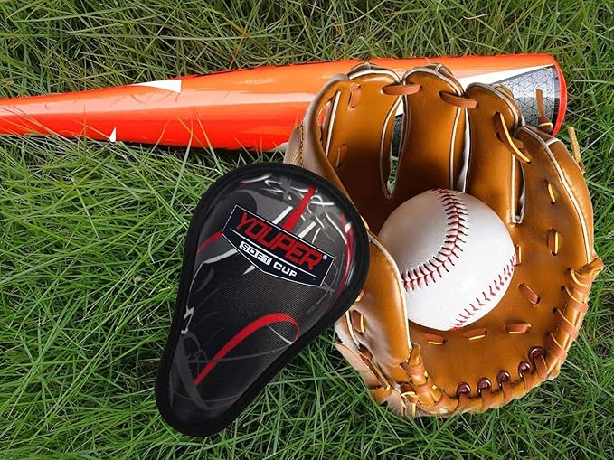 Youper Boys Youth Soft Foam Protective Athletic Cup (Ages 7-12), Kid Athletic Cup for Baseball, T-Ball, Football