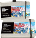 Funto Watercolor Journal, 2 Pack, 48 Pages Each, Cold-Pressed, Inner Paper by FUNTO