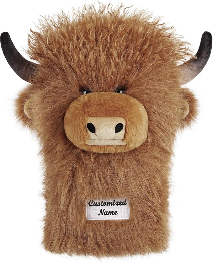 mytag Driver Head Cover, Ultra Premium Plush | Funny Driver Headcover, Tour Quality Golf Club Cover Long Sock Protect