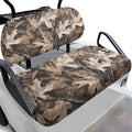 Bulopur Camo Hunting Golf Cart Seat Towel Cover for Ezgo Club Car Universal Golf Cart Seat Covers Suitable for All Weather, Easy to Install and Washable