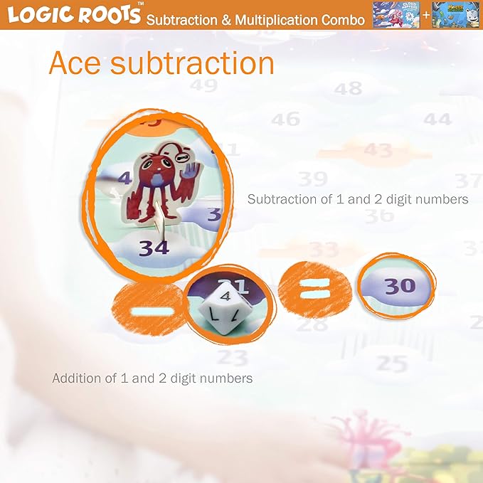 Two Math Games - Learn Addition, Subtraction, and Multiplication Table | - Image 2