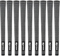 Karma Velour Golf Grips for Men, Women, Juniors | Undersize, Standard, Midsize, Oversize, & Jumbo | 6 Colors | Choose Single, 9, 13 Pack or Golf Club Grip Kit