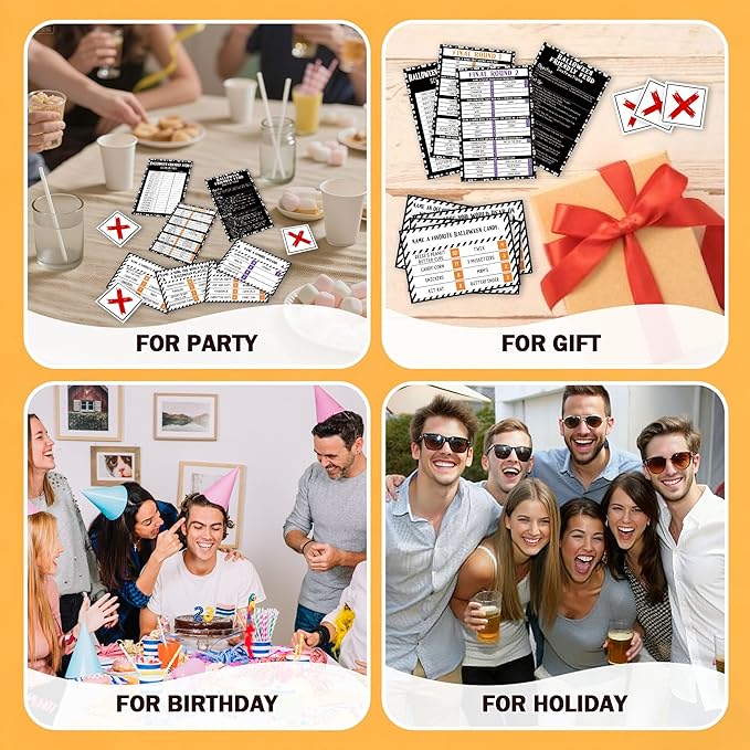 Halloween Games for Adults Friends, Halloween Family Friends Feud Trivia Games - Image 4