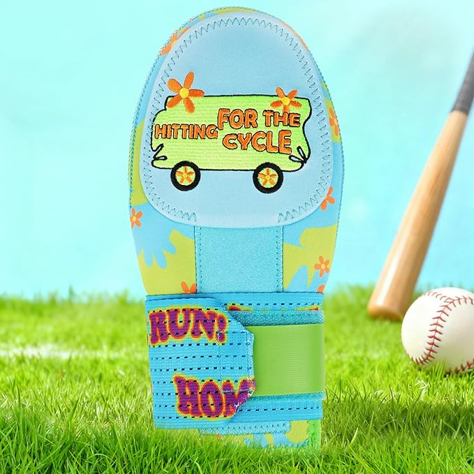 Baseball Sliding Mitt - Sliding Mitt for Youth - Drippy Drip Accessory Gingerbread Man, Coco, Scary HaHa - Softball