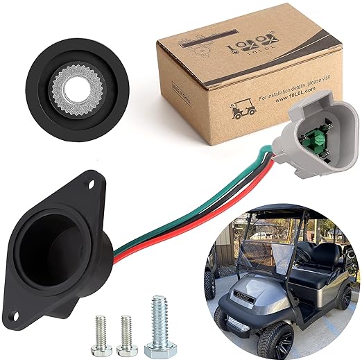 Golf Cart IQ Speed Sensor Deluxe Set Increased Stability & Speed for 48V Electric Golf Cart Club Car DS/Onward/Tempo/Precedent ADC