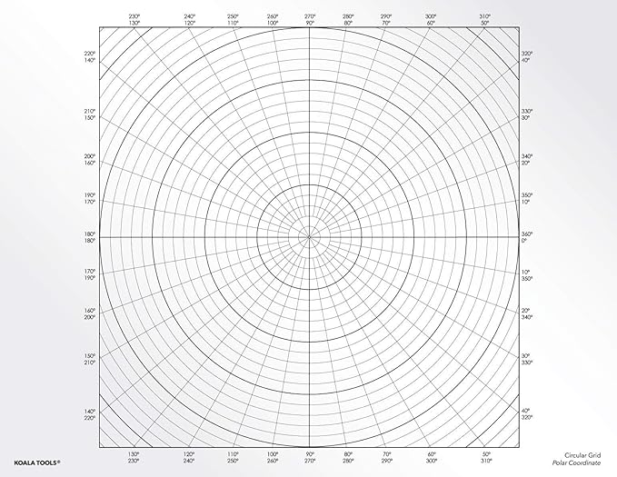 Koala Tools | Geometric Grid Transparency Sheets - Image 4