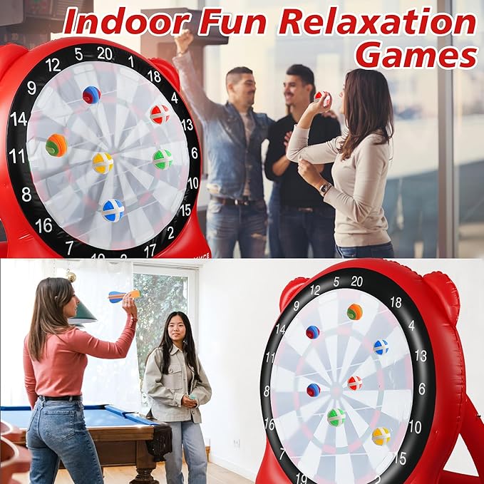 UBALANCE Giant Inflatable Dart Board, Outdoor Dartboard Yard Games - Image 7