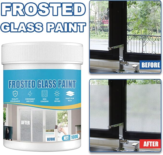 Door and Window Shading Frosted Glass Paint, Frosted Glass Spray Paint - Image 3