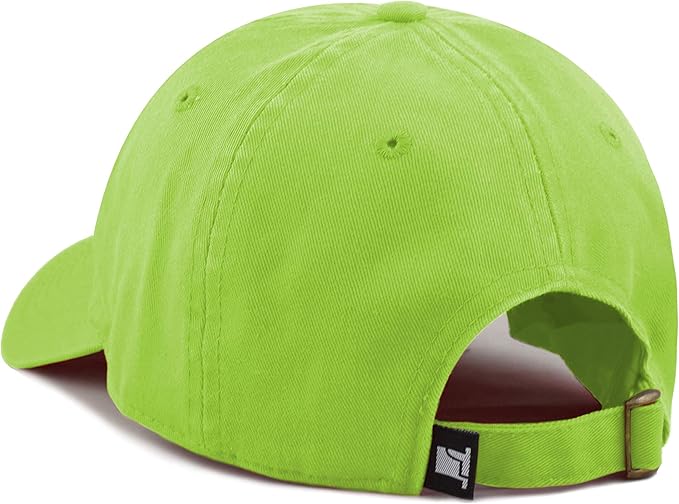 Cotton Baseball Cap Dad Hat – Washed Low Profile Adjustable Hat for Men Women Casual Outdoor Running Golf
