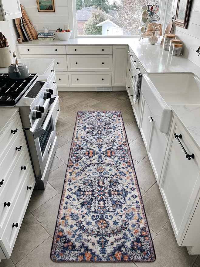 Lahome Runner Rugs for Hallway 2'8"x8', Kitchen Runner Rugs Non Skid Washable - Image 3