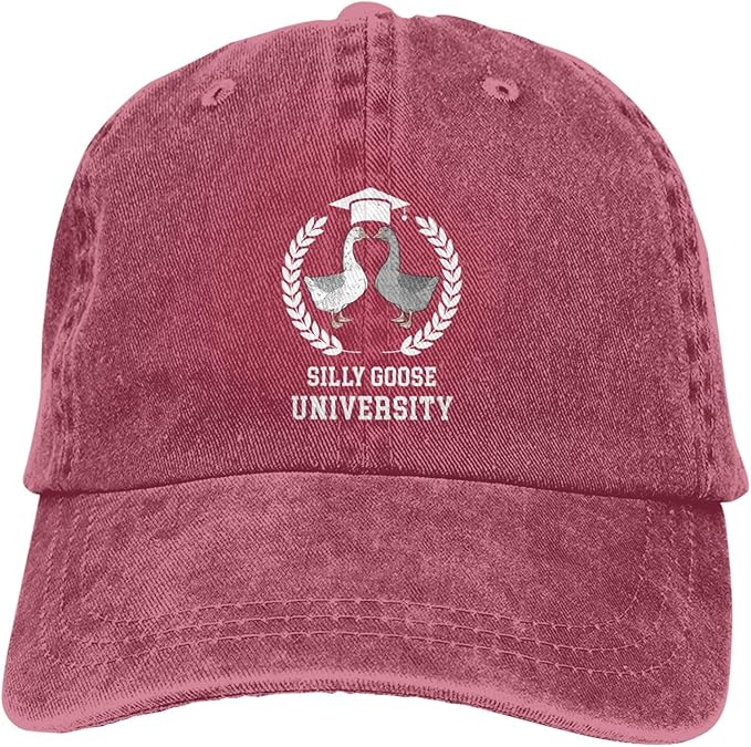 Funny Goose Hat Silly Goose On The Loose Hat Men Baseball Hats Funny Cap
