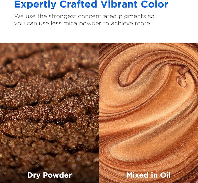 Rolio Premium Brown Mica Powder - Image 3