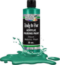 Pouring Masters Aqua Metallic Pearl Ready to Pour Acrylic Pouring Paint by USArtSupply