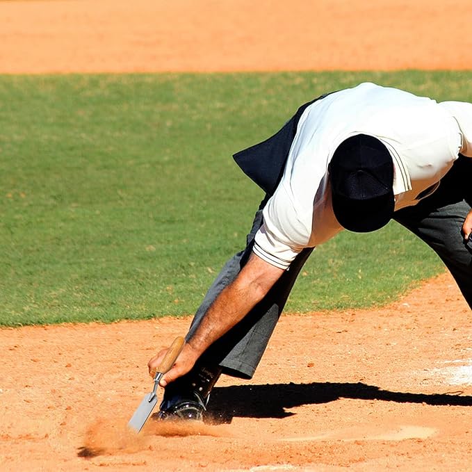 RunNico Baseball Dig Out Tools, Sturdy Anchor Clean Out Tool, Portable Base Digging Accessories for Outdoor Baseball and Softball Field Training Playing and Cleaning