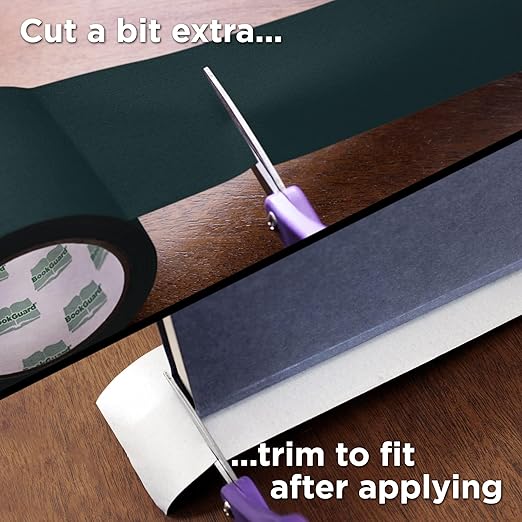 BookGuard 3 inch Premium Bookbinding Repair Cloth Tape, 15 Yard Roll, Forest - Image 5