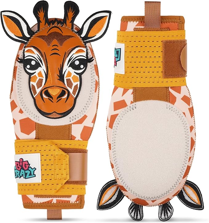 Big Crazy Baseball Sliding Mitt for Youth Sliding Mitt Adult Baseball Sliding Glove Universal Left/Right Hand Drippy Drip Accessory Bulldog Cow Giraffe