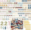 221 Pcs Classroom Bulletin Board Letters Colorful Alphabet Cutouts Number and by Humyoun