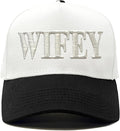 Funky Junque Trucker Hat Women Men 2-Tone Baseball Cap – Vintage Western Style Embroidered Snapback, Premium Cotton Blend