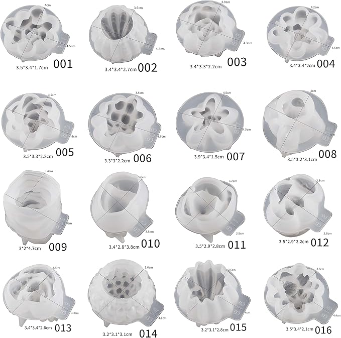 34-Piece Succulent & Resin Mold Set - Image 3