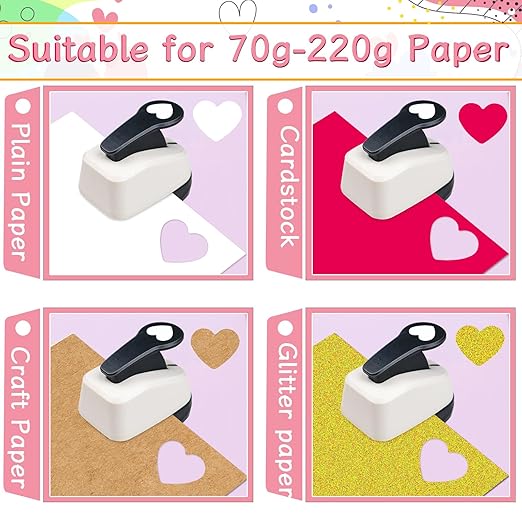 Heart Hole Punch 1 inch Heart Punch - Image 5