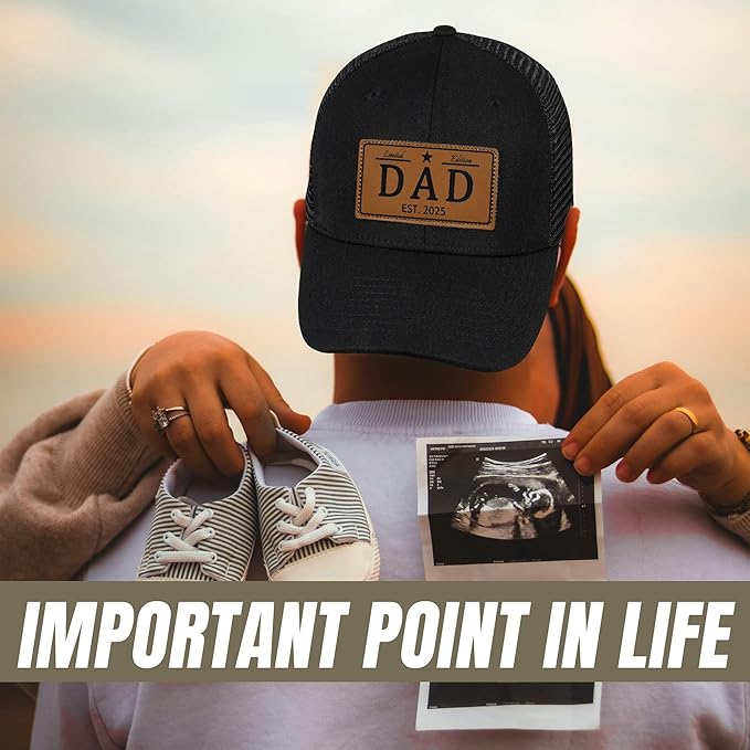 New Dad Gifts Fathers Day Hats First Time for Men,2026 DAD Cap