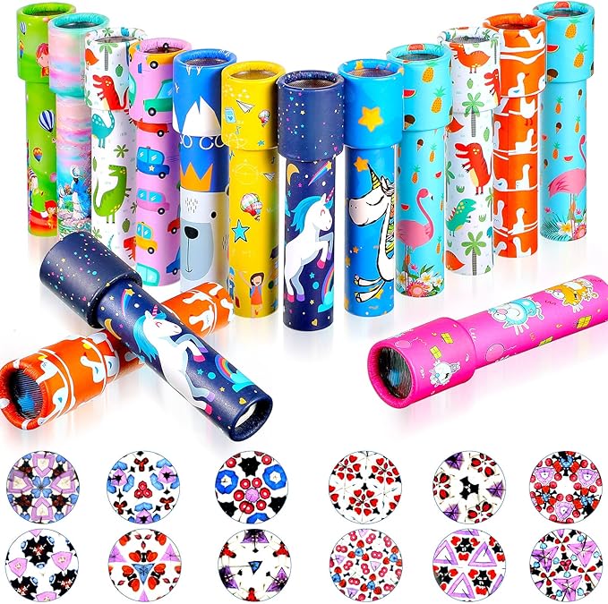 15 Pcs Classic Kaleidoscopes Kids Birthday Party Favor Old Fashioned Vintage by Chivao