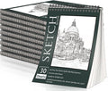 OSIMIG 10 Pack Sketch Books by OSIMIG