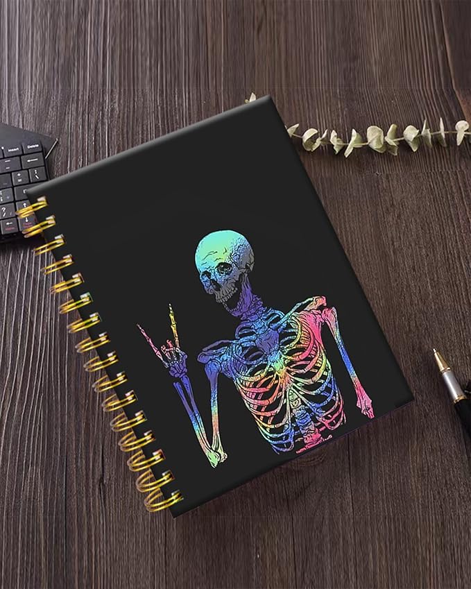 iampanda Spiral Journal Notebook, Funny Cool Strong TwinWire Binding - Image 5