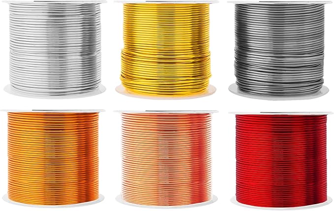 Mandala Crafts 18 Gauge Anodized Aluminum Craft Wire by MandalaCrafts